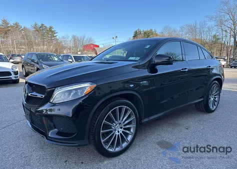 2019 Mercedes-Benz Amg Gle 43 Coupe 4Matic из США, поврежденный, VIN 4JGED6EB8KA151684